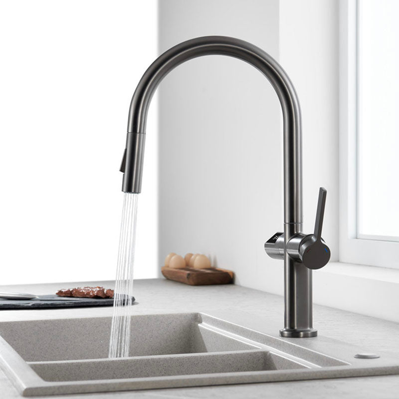 Boelon Smart Sensor Pull-Down Kitchen Faucet