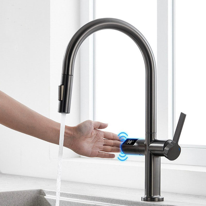 Boelon Smart Sensor Pull-Down Kitchen Faucet
