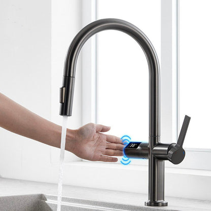 Boelon Smart Sensor Pull-Down Kitchen Faucet