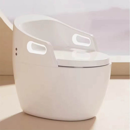 Boelon Smart Toilet with Automatic Sensor Flush and Safety Handrail Design