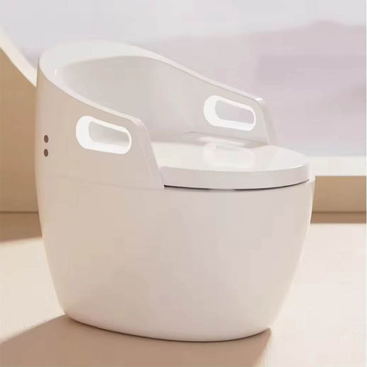 Boelon Smart Toilet with Automatic Sensor Flush and Safety Handrail Design