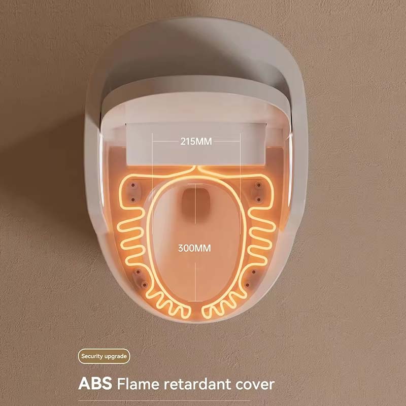 Boelon Smart Toilet with Automatic Sensor Flush and Safety Handrail Design