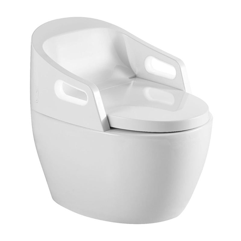 Boelon Smart Toilet with Automatic Sensor Flush and Safety Handrail Design