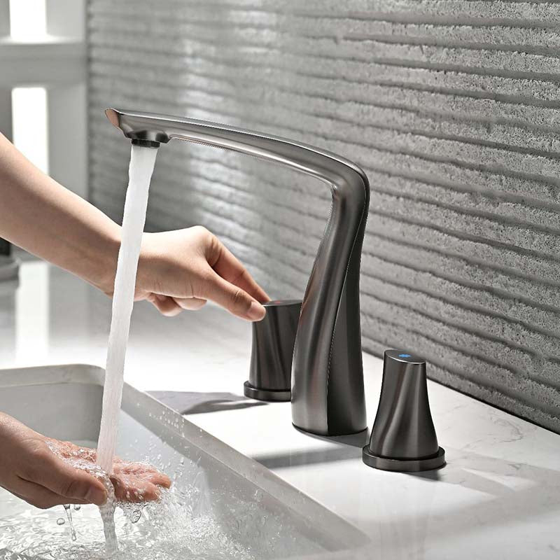 Boelon Solid-Brass Split Basin Faucet
