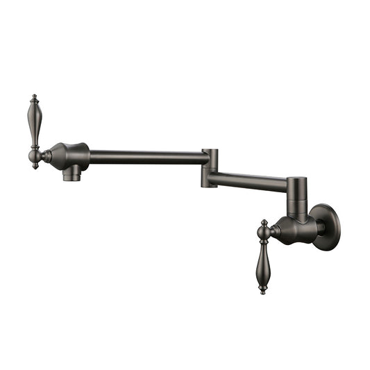 Boelon Solid Brass Folding Wall-Mounted Single Cold Kitchen Faucet